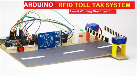 automatic toll tax system project